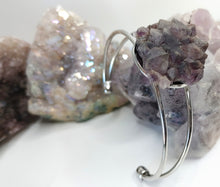 Load image into Gallery viewer, Thunder Bay Amethyst Crystal Stainless Steel Bracelet
