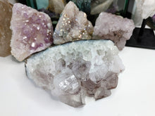 Load image into Gallery viewer, Super 7 Quartz Amethyst Crystal Cluster

