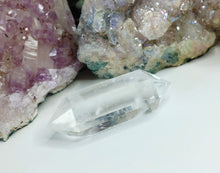 Load image into Gallery viewer, Double Tourminated Rainbow Clear Quartz Crystal
