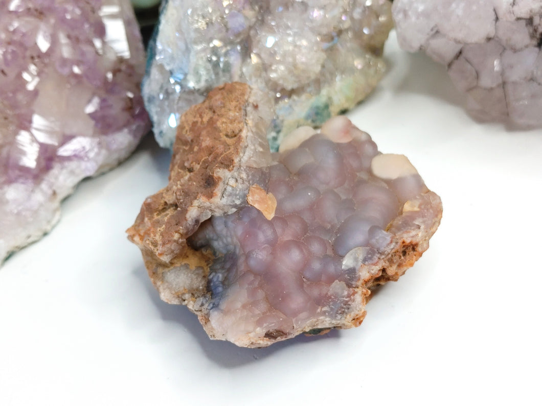 Chalcedony Grape Agate Crystal Cluster