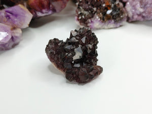 Purple Black Thunder Bay Amethyst Crystal Cluster