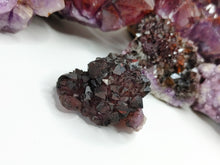 Load image into Gallery viewer, Purple Black Thunder Bay Amethyst Crystal Cluster
