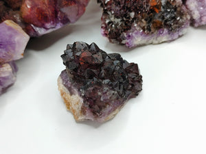Purple Black Thunder Bay Amethyst Crystal Cluster