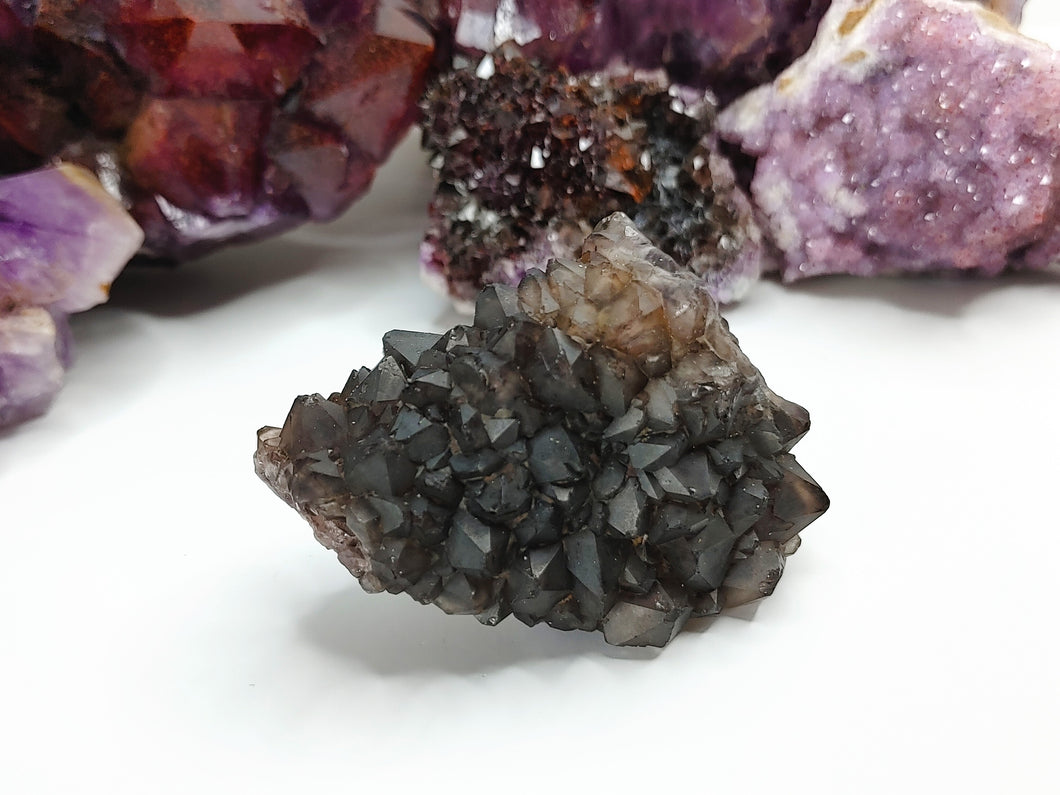 Smokey Thunder Bay Amethyst Crystal Cluster