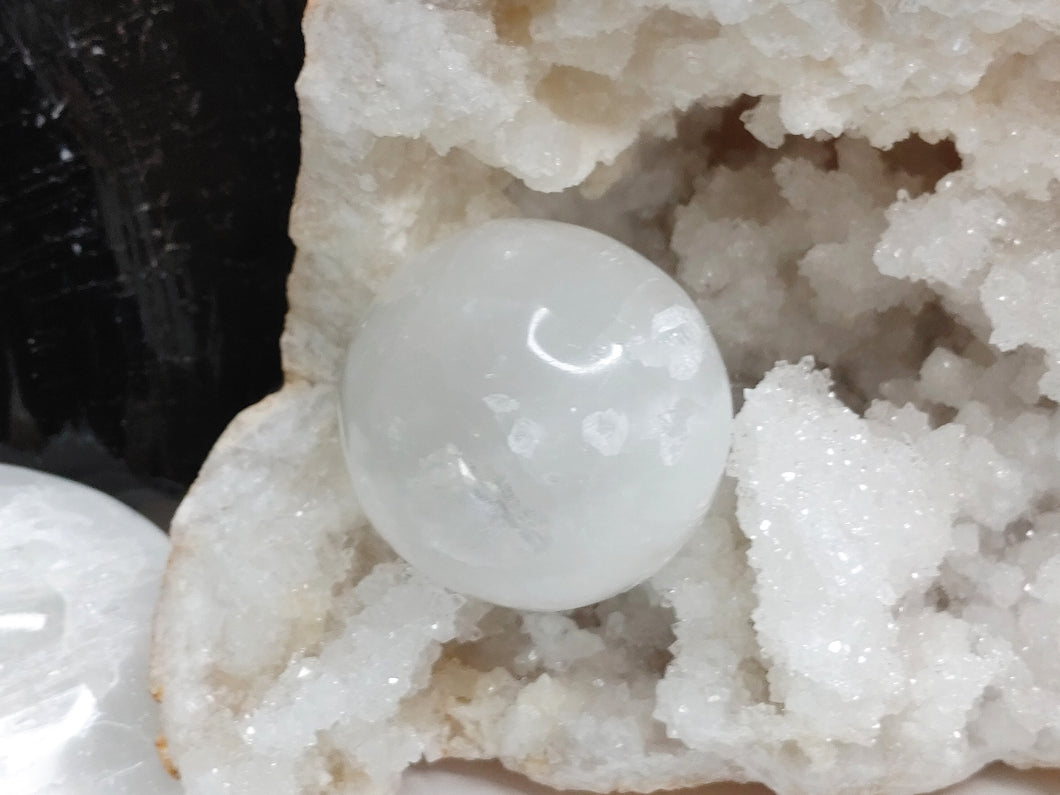 Selenite Crystal Sphere