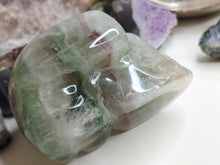 Load image into Gallery viewer, Rainbow Fluorite Crystal Skull

