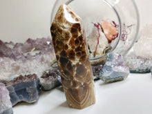 Load image into Gallery viewer, Chocolate Calcite Crystal Pillar Tower
