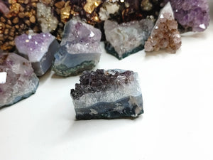 Smokey Amethyst Crystal Cluster