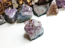 Load image into Gallery viewer, Amethyst &amp; Hematite Crystal Cluster
