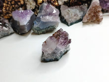 Load image into Gallery viewer, Amethyst &amp; Hematite Crystal Cluster
