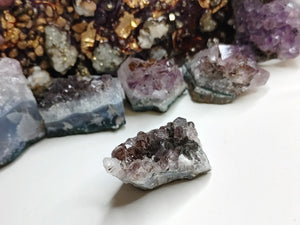 Smokey Amethyst Crystal Cluster