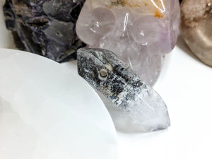 Sichuan Rainbow Quartz Crystal (Top Drilled)