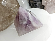 Load image into Gallery viewer, Rainbow Dream Amethyst Crystal Pyramid
