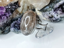 Load image into Gallery viewer, Rutilated Smokey Quartz Crystal Ring

