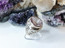 Load image into Gallery viewer, Faceted Amethyst Sterling Silver Ring
