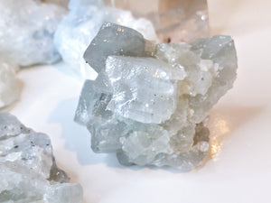 British Columbia Blue Calcite Crystal (2 pcs)