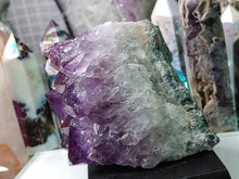 Load image into Gallery viewer, Amethyst Crystal Cluster on Stand

