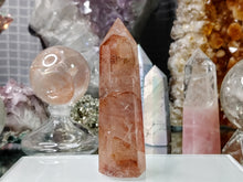 Load image into Gallery viewer, Shean Strawberry Quartz Crystal Pillar Tower
