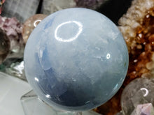 Load image into Gallery viewer, Rainbow Celestite Crystal Sphere with Stand
