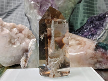 Load image into Gallery viewer, Phantom Smokey Quartz Crystal Pillar Tower
