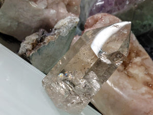 2.5" Rainbow Smokey Quartz Crystal Point
