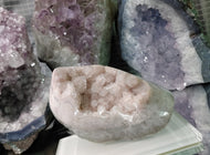 Pink Amethyst & Agate Crystal Cluster