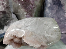 Load image into Gallery viewer, Pink Amethyst &amp; Agate Crystal Cluster
