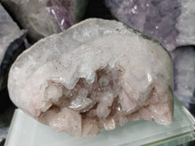 Load image into Gallery viewer, Pink Amethyst &amp; Agate Crystal Cluster
