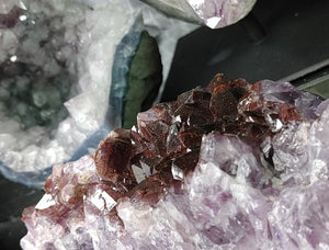Red Thunder Bay Amethyst Crystal Cluster