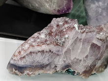 Load image into Gallery viewer, Pink Amethyst &amp; Agate Crystal Cluster
