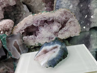 Druzy Amethyst & Agate Crystal Cluster