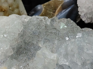 Clear Amethyst & Agate Crystal Cluster