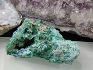 Utah Apex Mine Amrichalcite & Rosasite Cluster
