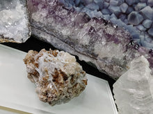 Load image into Gallery viewer, Rare Yellow Fluorite &amp; Calcite Crystal Cluster
