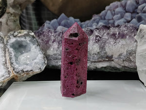 Dyed Lava Rock Crystal Pillar Tower