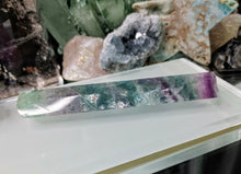 Load image into Gallery viewer, Rainbow Fluorite Crystal Wand
