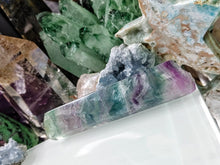 Load image into Gallery viewer, Rainbow Fluorite Crystal Wand
