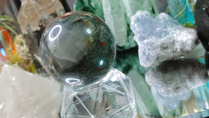 Seftonite Crystal Sphere with Stand