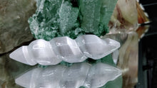Load image into Gallery viewer, Selenite Crystal Spiral Wand

