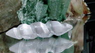 Selenite Crystal Spiral Wand