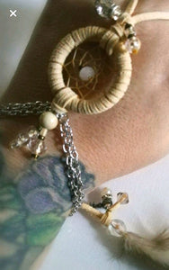 Handmade Adjustable Dreamcatcher Slave Bracelet