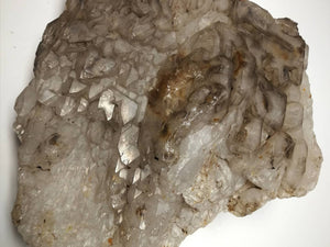 Rare Dragon Scale Smokey Elestial Celestial Quartz Crystal