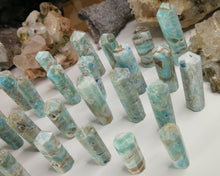 Load image into Gallery viewer, Amazonite Mini Pillar Tower (1piece)
