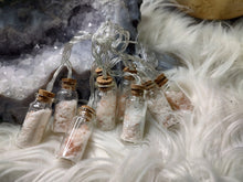 Load image into Gallery viewer, Selenite &amp; Himalayan Salt in Led Jar Lights
