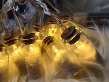 Load image into Gallery viewer, Selenite Crystal in Led Jar Lights
