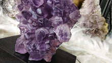 Load image into Gallery viewer, Amethyst Crystal Cluster on Stand
