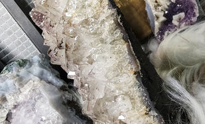 Brazil Clear Amethyst Crystal Cluster