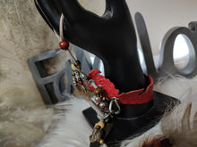 Load image into Gallery viewer, Handmade Adjustable Leather Dreamcatcher Slave Bracelet

