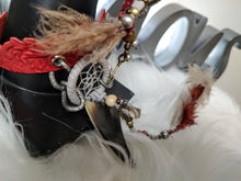 Load image into Gallery viewer, Handmade Adjustable Leather Dreamcatcher Slave Bracelet
