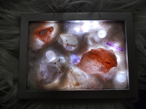 Led Lighted Crystal Gemstone Sand Garden